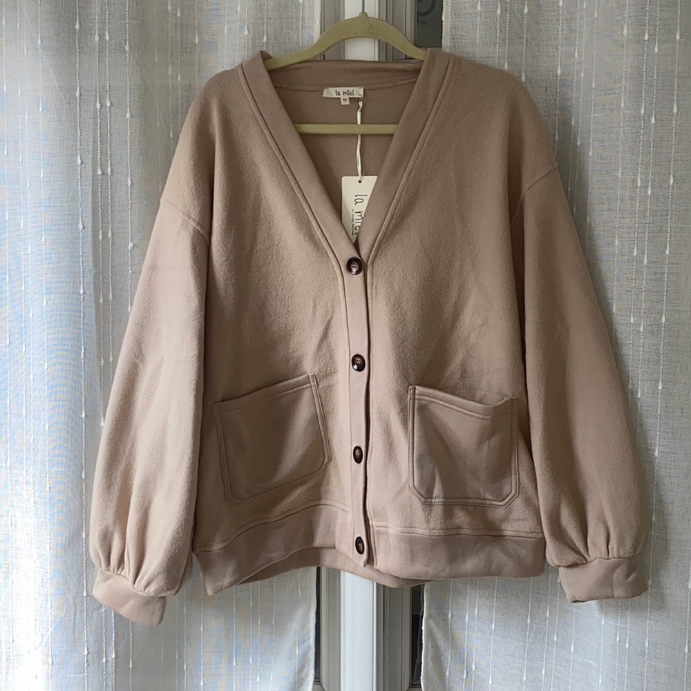NWT La Miel Fleece Sweater